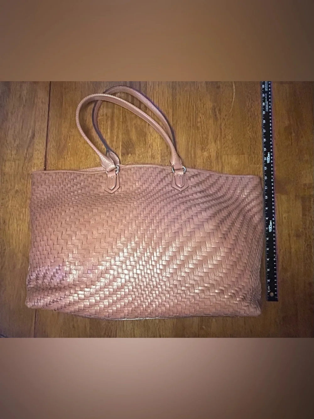 Cole Haan Woven Leather Bag - Picture 2 of 8